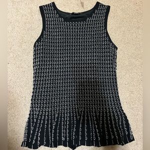 Ann Taylor Black and White Tank Top | Never worn | Size: S